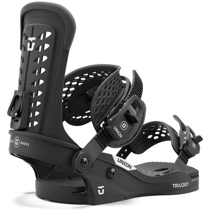 The Union Trilogy Women's Snowboard Bindings 2023 in Black 2