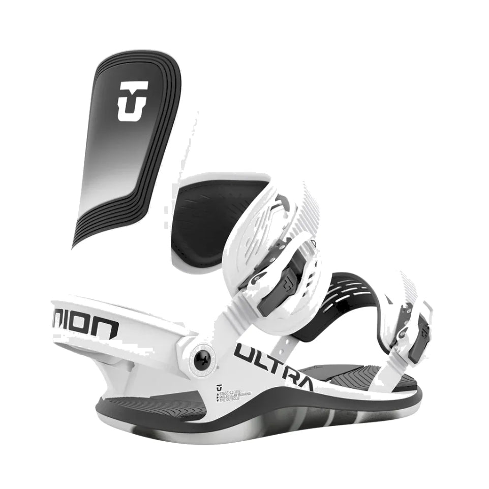 The Union Ultra Men's Snowboard Binding 2025 in White
