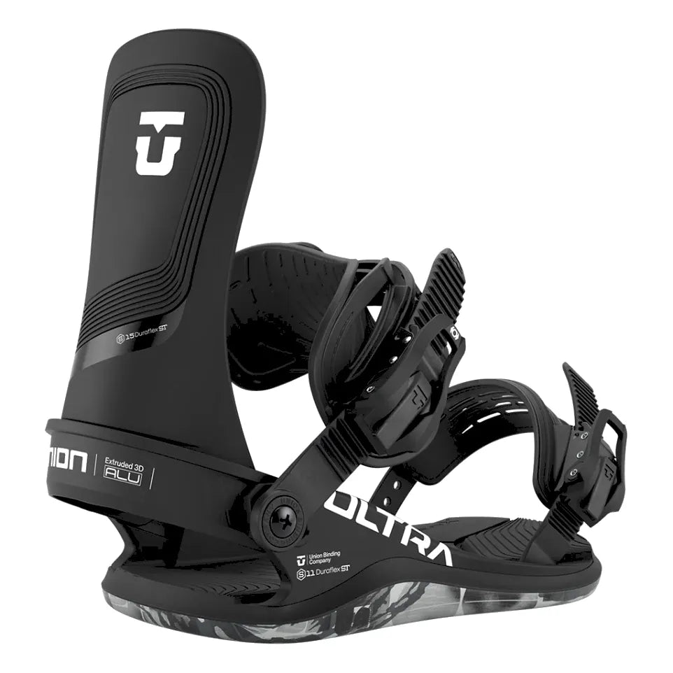 The Union Ultra Women's Snowboard Bindings 2026 in Black
