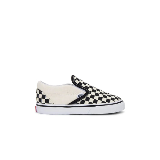 The Vans Classic Slip On Toddlers Shoes 2021 in Checkerboard