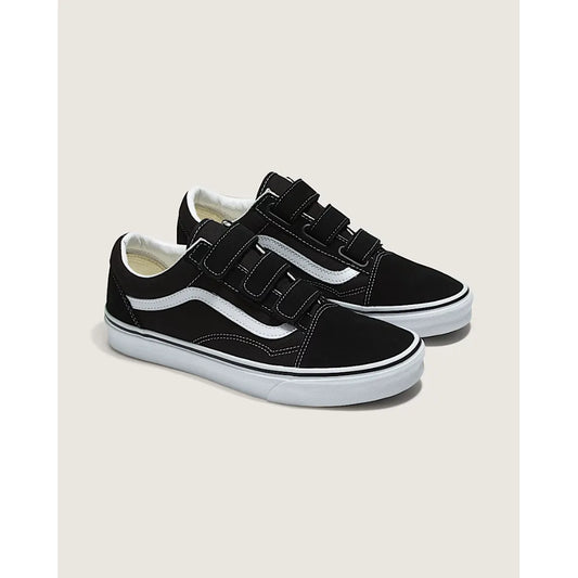 The Vans Old Skool V Skate Shoes 2022 in Black White