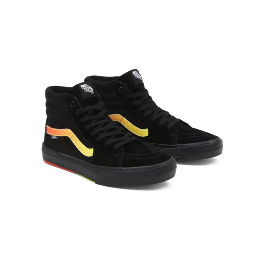 The Vans Sk8-Hi BMX Shoes 2022 in Gradient Black