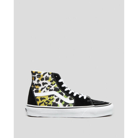 The Vans Sk8-Hi Tapered Shoes 2022 in Rainbow Leopard 1