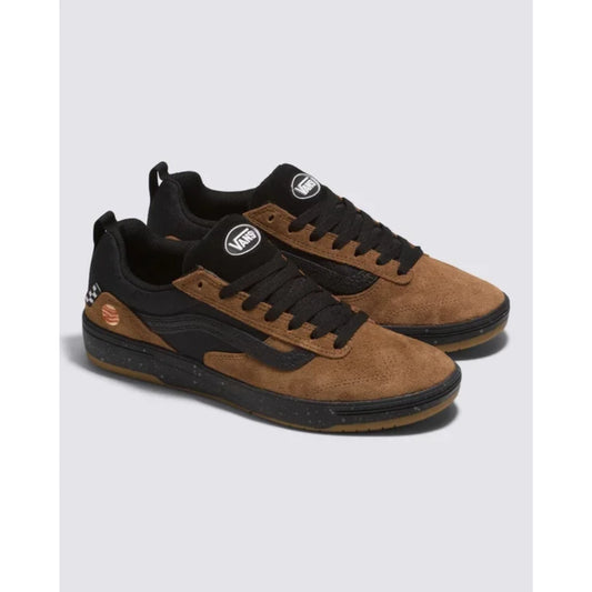 The Vans Zahba Zion Wright Shoes 2023 in Brown Multi