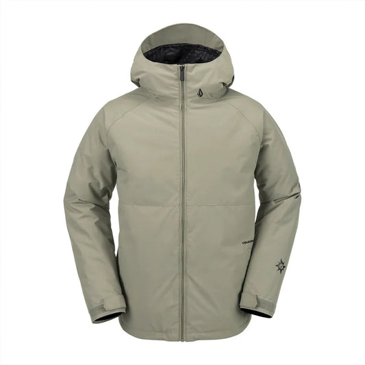 The Volcom 2836 Insulated Men's Jacket 2024 in Light Military 1