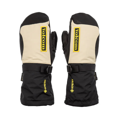 The Volcom 91 Gore-Tex Mitts 2024 in Khakiest