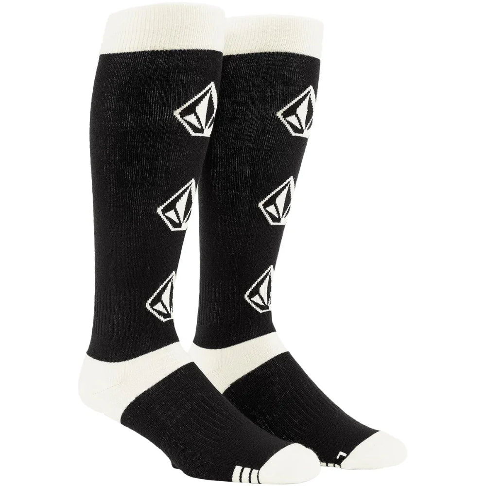 The Volcom Cave Men's Socks 2024 in Black 