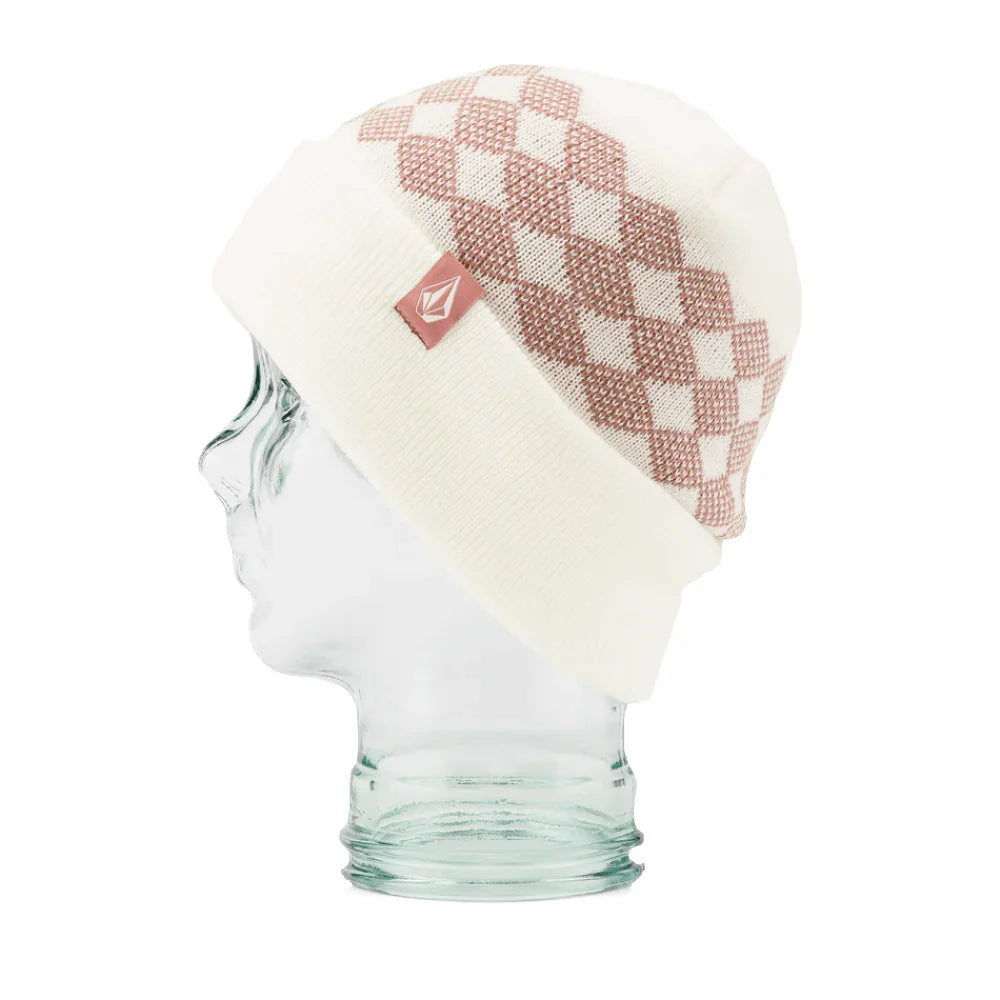 The Volcom Check This Beanie 2024 in White
