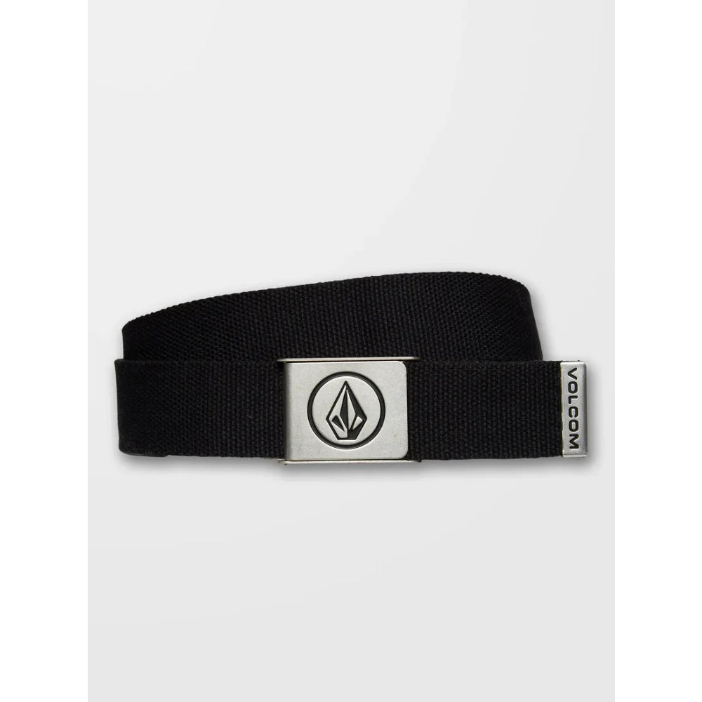 The Volcom Circle Web Belt 2023 in Black