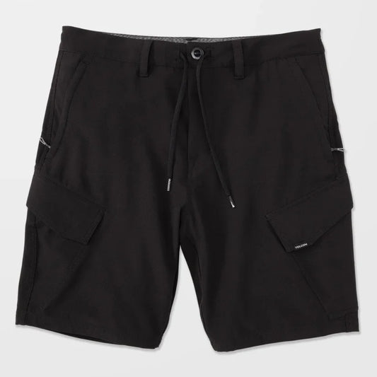 The Volcom Country Hybrid Shorts 2024 in Black 1