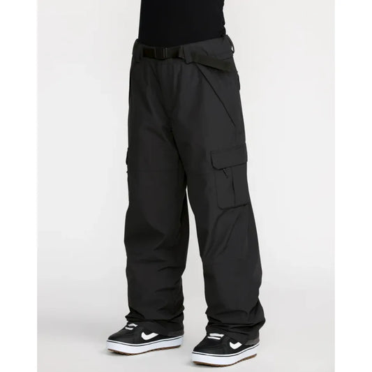 The Volcom DLM Women's Snow Pant 2026 in Black