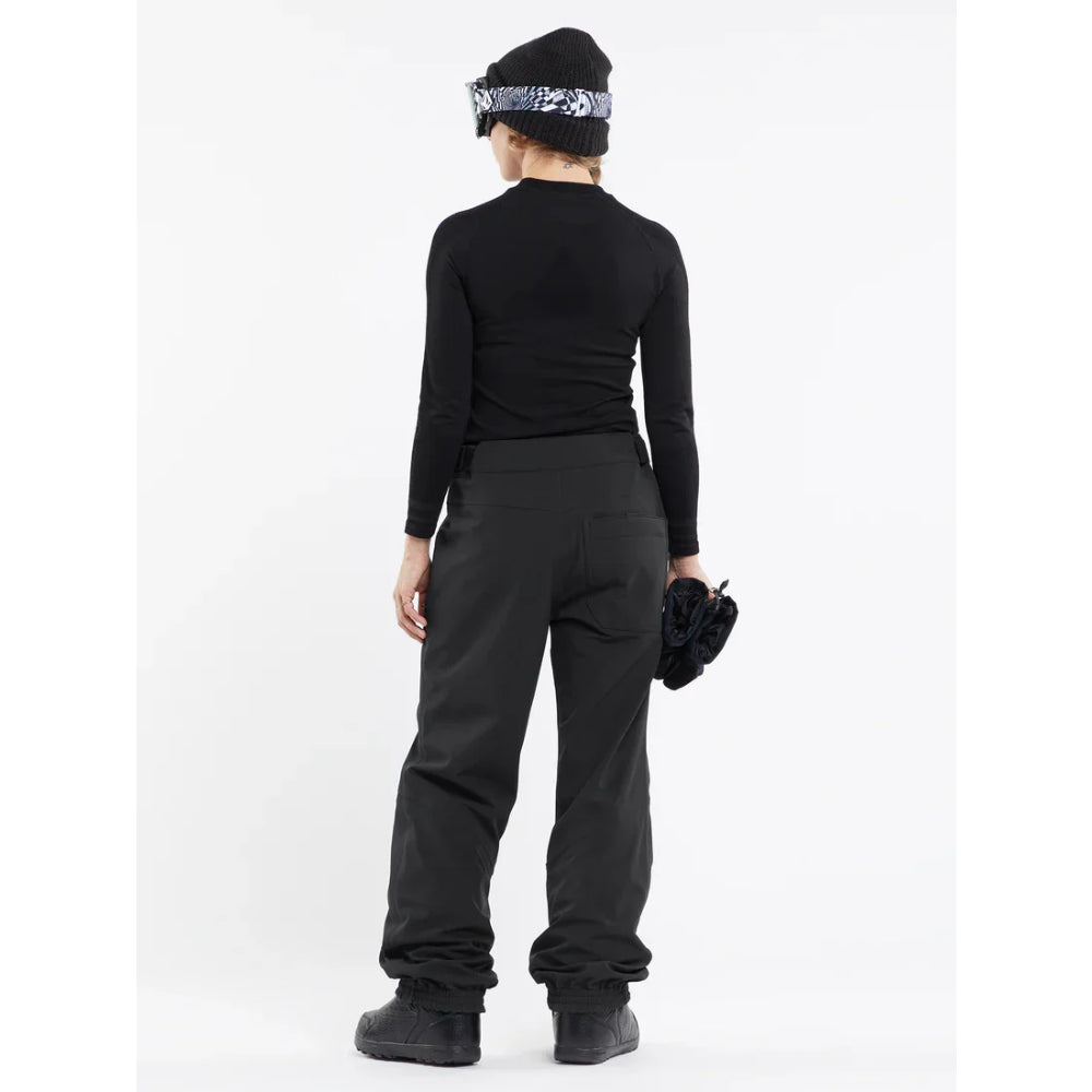 The Volcom Dust Up Bonded Women's Snow Pants 2023 in Black 2