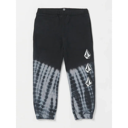 The Volcom Dyed EW Kid's Pants 2023 in Black 1