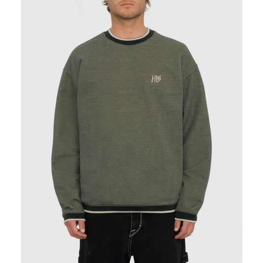 The Volcom Entertainment Hockey Dad Crew 2024 in Lemon Heather 1