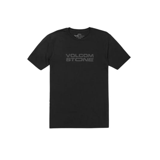 The Volcom Euroslash Tech T-Shirt 2022 in Black