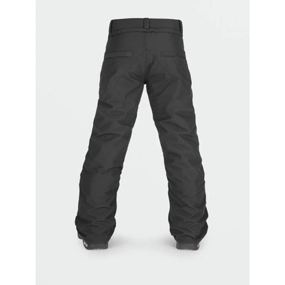 The Volcom Freakin Insulated Kid's Snow Chino Pants 2022 in Black 2