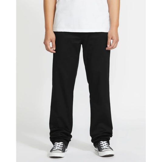 The Volcom Frickin Modern Stretch Pants 2021 in Black 1