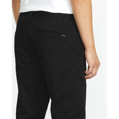 The Volcom Frickin Modern Stretch Pants 2021 in Black 2