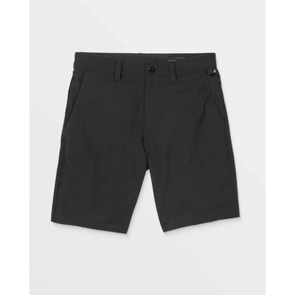 The Volcom Frickin Cross Shred 20" Shorts 2022 in Black 1