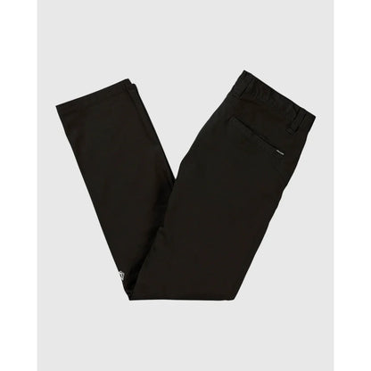 The Volcom Frickin Regular Stretch Denim Jeans 2023 in Black 2