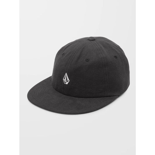 The Volcom Full Stone Dad Hat 2025 in Black 1