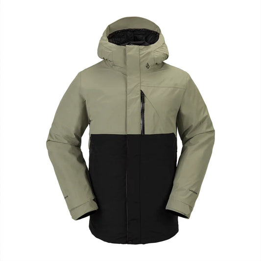The Volcom L Gore-Tex Men's Jacket 2024 in Light Military 1