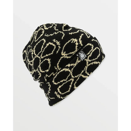 The Volcom Longo Beanie 2026 in Black