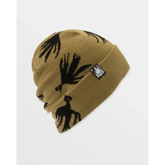 The Volcom Longo Beanie 2026 in Bronze