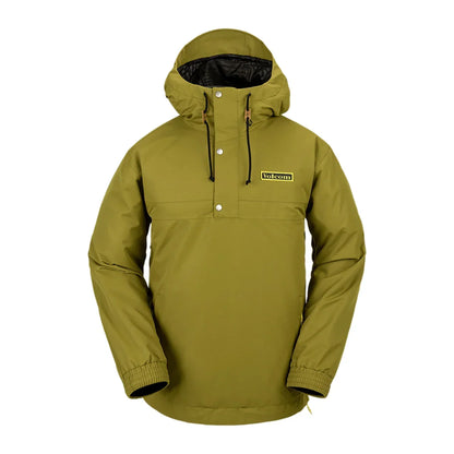 The Volcom Longo Pullover Men's Jacket 2024 in Moss 1