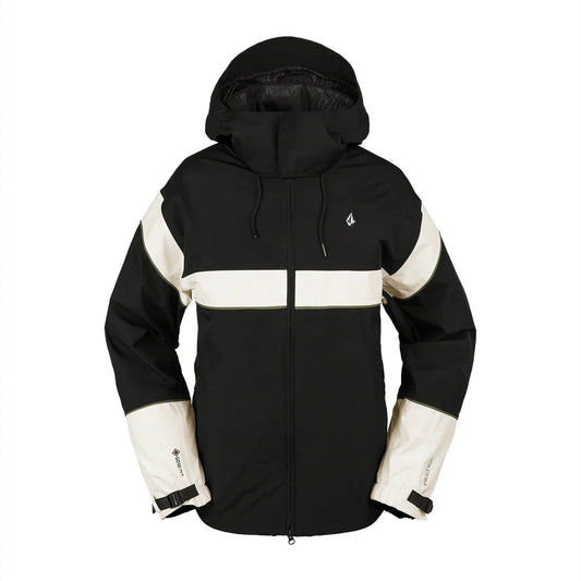 The Volcom Melancon Gore-Tex Unisex Jacket 2024 in Black 1