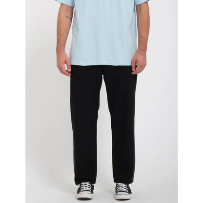 The Volcom Modown Tapered Denim Jeans 2023 in Black 1