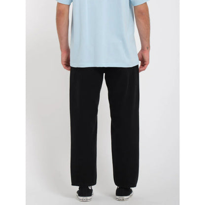 The Volcom Modown Tapered Denim Jeans 2023 in Black 2