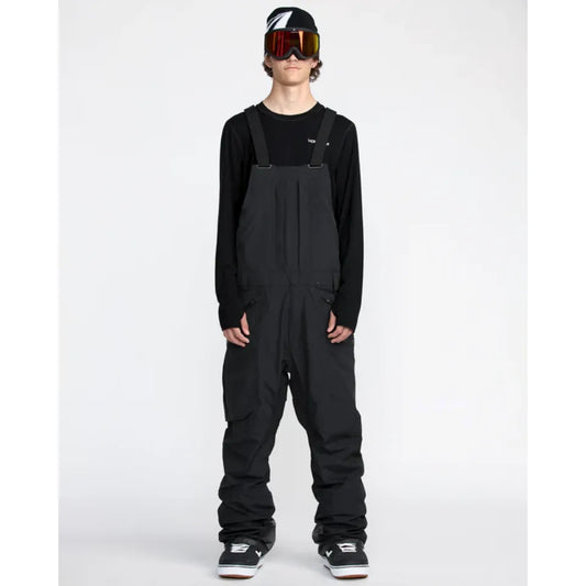 The Volcom Rain Gore-Tex Men's Snow Bib 2026 in Black