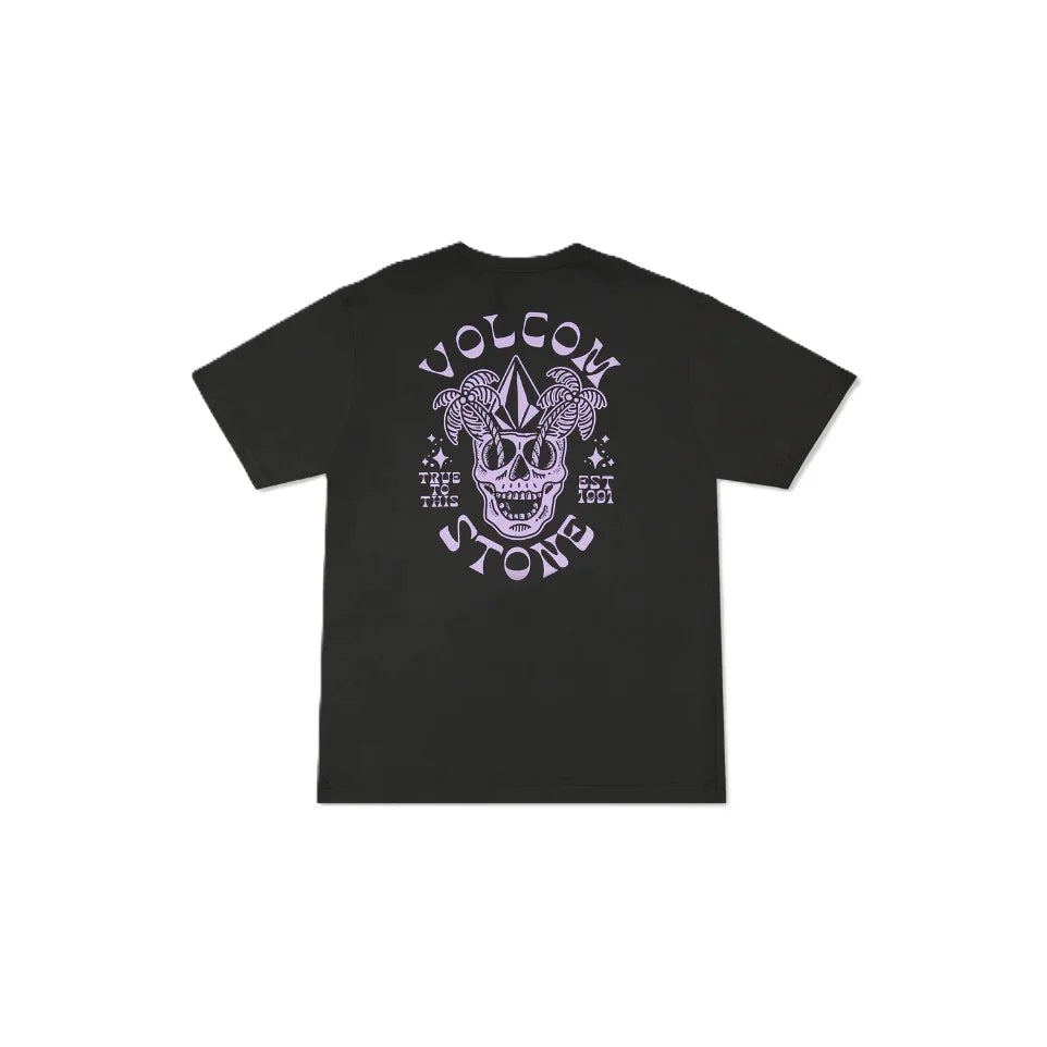 The Volcom Rawled Men's Short Sleeve T-Shirt in Stealth