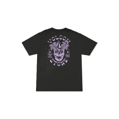 The Volcom Rawled Men's Short Sleeve T-Shirt in Stealth