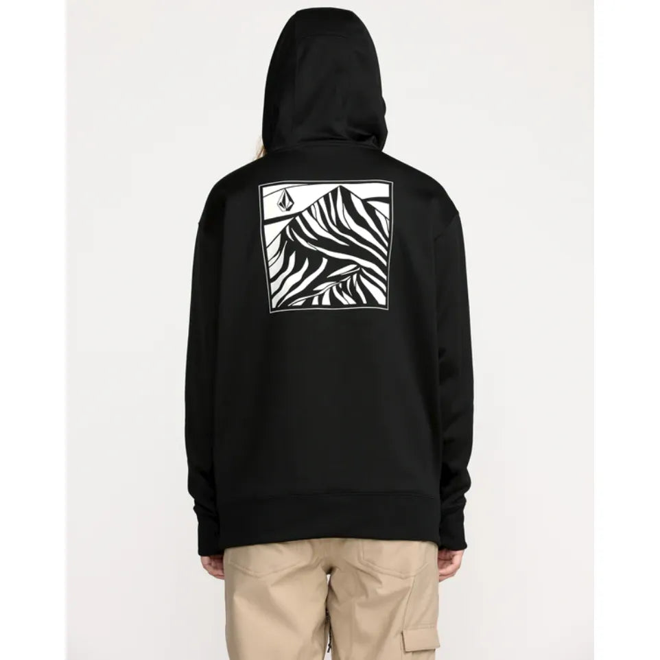 The Volcom Riding Hydro Women's Pull Over 2026 in Black 2