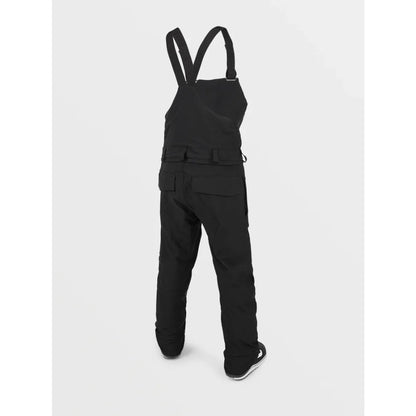 The Volcom Roan Men's Bib Overall 2023 in Black 2
