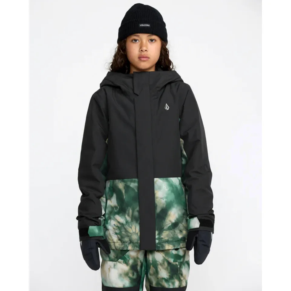 The Volcom Sass'N'Frass Ins Girl's Snow Jacket 2026 in Green