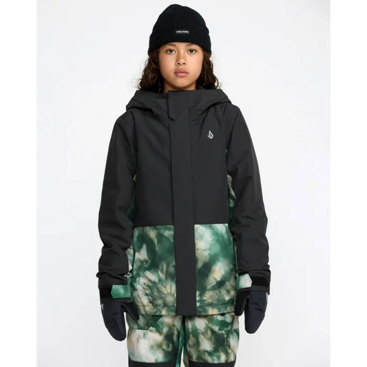The Volcom Sass'N'Frass Ins Girl's Snow Jacket 2026 in Green