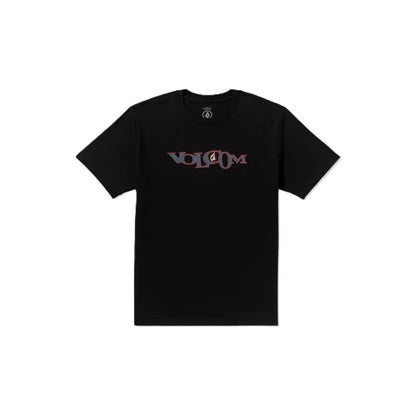 The Volcom Skidder Men's Short Sleeve T-Shirt in Black