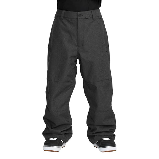 The Volcom Snow Billow Men's Snow Pant 2026 in Black Denim