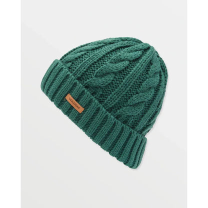 The Volcom Stone Knit Beanie 2026 in Atlantic Deep