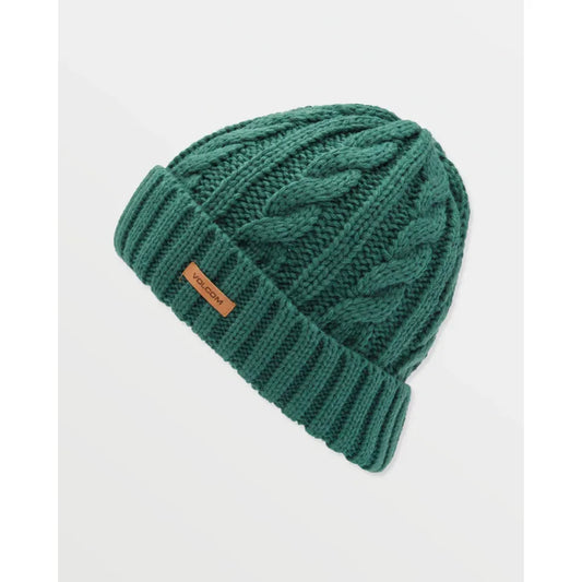 The Volcom Stone Knit Beanie 2026 in Atlantic Deep
