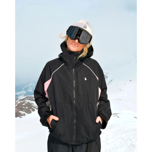The Volcom Stone Smokeshow 20K Women's Snow Jacket 2026 in Black