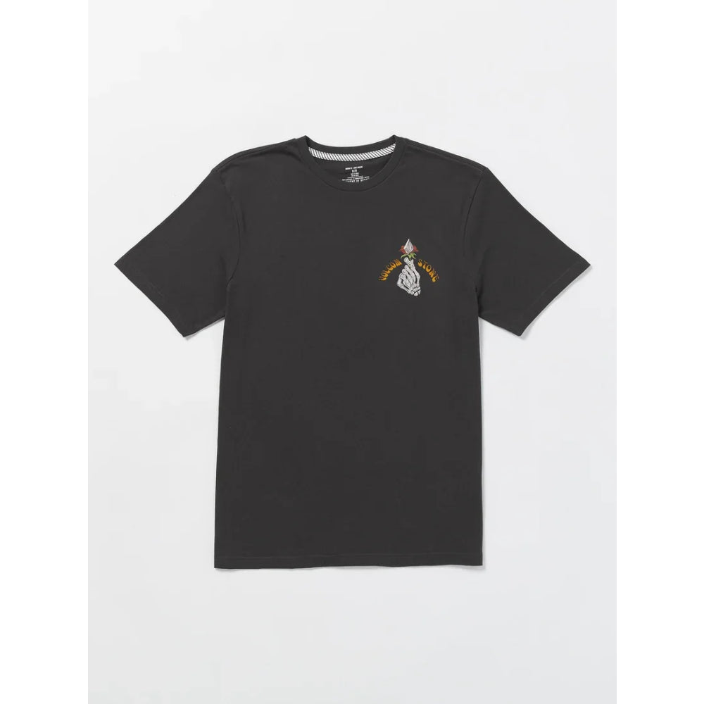 The Volcom Stone Stoker Fty T-Shirt 2024 in Stealth 1