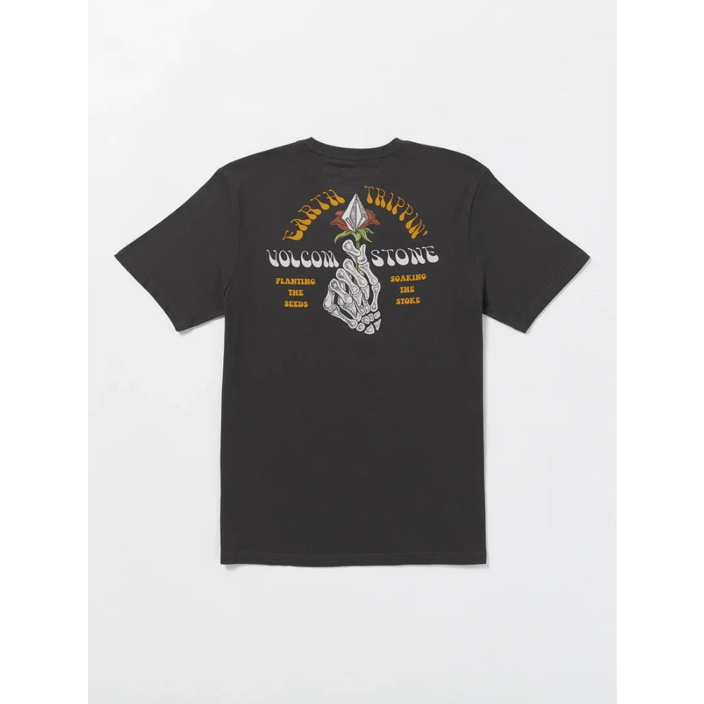 The Volcom Stone Stoker Fty T-Shirt 2024 in Stealth 2