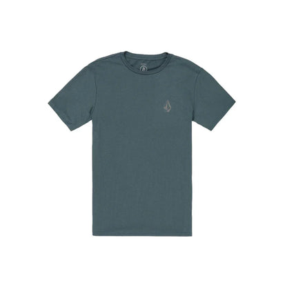 The Volcom Stone Tech T-Shirt 2023 in Cruzer Blue