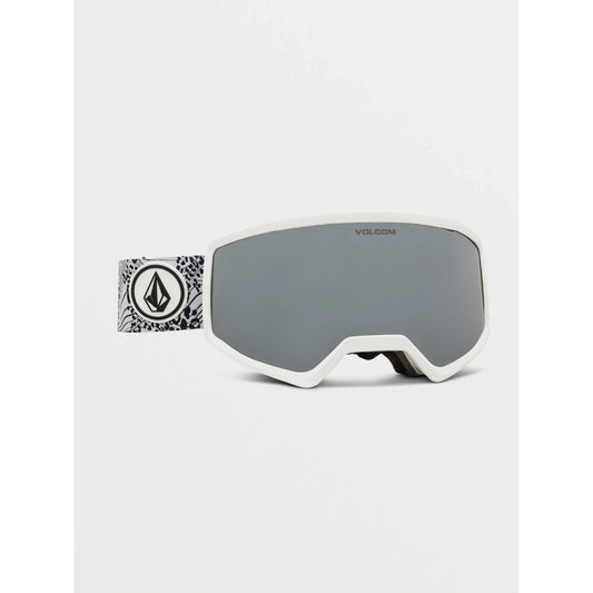 The Volcom Stoney Goggles 2022 in OP Cheetah Dark Grey