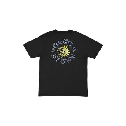 The Volcom  Sunshiner Men's Short Sleeve T-Shirt in Black