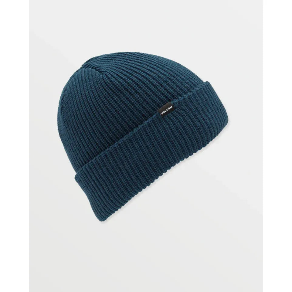 The Volcom Sweep Lined Beanie 2026 in Deep Blue
